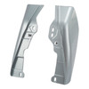 HR3 White Flake Fade Mid Frame Air Heat Deflectors For Harley Touring and Trike Models 09-24