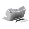 HR3 Billet Silver / Vivid Black Water Pump Cover For Harley Touring Models 14-16