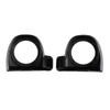 HR3 Black Denim Lower Fairing Speaker Pods For Harley Touring Models 2014-2024