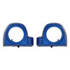 HR3 Electric Blue Lower Fairing Speaker Pods For Harley Touring Models 2014-2024