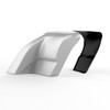 SILVER / BLACK HONEYCOMB FADE STRETCHED SIDE COVERS  TR 14UP