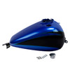 HR3 Candy Cobalt / Indigo Ink CVO Fuel Gas Tank For 2008-2023 Harley Touring CVO Models