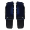 HR3 Midnight Blue Hard Saddlebags Harley Hard Bags (Regular) For 14-23 Harley Touring
