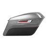 BILLET SILVER/VIVID BLACK HARD SADDLEBAGS (REGULAR) FOR 14UP