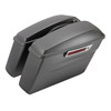 HR3 Charcoal Denim Hard Saddlebags (Regular) For 14-23 Harley Touring