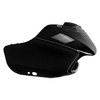 VIVID BLACK W/ DUAL SILVER LINES OUTER FAIRING FOR 15-UP
