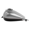 HR3 Billet Silver / Vivid Black Gas Tank For 2008-2023 Harley Touring Models