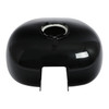 BLACK TEMPEST W/ DUAL SILVER LINES GAS TANK FOR TOURING 08UP