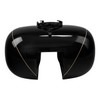 HR3 Black Quartz 2016RGS Fuel Gas Tank For 2008-2023 Harley Touring Models