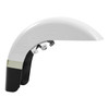 SALT PEARL/BLACK TEMPEST / FRONT FENDER FOR TOURING 14UP/ EA