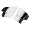 SALT PEARL/BLACK TEMPEST / SIDE COVERS FOR TOURING 09-UP/1PR