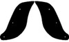 V-FACTOR FAIRING WIND DEFLECTORS FOR BIG TWIN