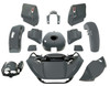 HR3 Gunship Gray Complete Body Fairing Kit For Harley Road Glide Special FLTRXS 15-23