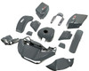 HR3 Gunship Gray Complete Body Fairing Kit For Harley Road Glide Special FLTRXS 15-23