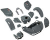 HR3 Gunship Gray Complete Body Fairing Kit For Harley Road Glide Special FLTRXS 15-23