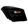 HR3 Vivid Black 2015 Special CVO Stretched Saddlebags with Speaker Lids For 14-23 Harley Touring