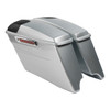 BSP W/ DUAL SILVER LINES CVO STRETCHED SADDLEBAGS FOR 14-UP