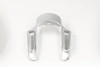 SILVER/BLACK HONEYCOMB FADE REAR FENDER FILLER PANEL 14U CVO