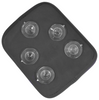 REMOVABLE WIDE PILLION PAD FOR CUSTOM USE