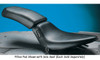BARE BONES SOLO SEAT &amp; PILLION PAD FOR BIG TWIN 4 SPEED