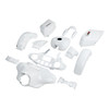 HR3 Stone Washed White Pearl Street Glide Special Fairing Kit