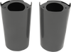 Drag Specialties Fork Slider Covers - Stock Length - Black