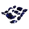 HR3 Zephyr Blue / Black Sunglo Complete Body Fairing Kit For Harley Road Glide Limited FLTRK 15-23