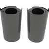 Drag Specialties - Fork Slider Covers - Extended +2" (8.5") - Black