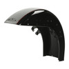 BILLET SILVER/VIVID BLACK W/ BURGUNDY LINE FRONT FENDER 14UP