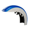 ELECTRIC BLUE/SILVER FORTUNE /FRONT FENDER FOR TOURING 14UP