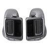 BILLET SILVER/VIVID BLACK /LOWER FAIRING KIT WATER COOLED/PR