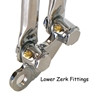 HARDBODY ANTIQUE STYLE SPRINGER - CHROME - 24"