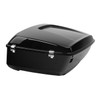 HR3 Vivid Black King Size Touring Trunk Luggage with Speaker Cut Outs For 14-24 Harley Touring