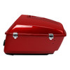 HR3 Wicked Red / Twisted Cherry King Size Tour Pack Luggage with Speaker Cut Outs For 14-24 Harley Touring