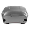 BILLET SILVER/VIVID BLACK W/ BURGUNDY LINE KING TOUR PACK