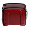 HR3 Mysterious Red Sunglo/ Velocity Red Sunglo King Size Touring Trunk Luggage with Speaker Cut Outs For 14-24 Harley Touring