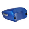 HR3 Electric Blue King Size Touring Trunk Luggage with Speaker Cut Outs For 14-24 Harley Touring