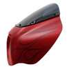 HR3 Wicked Red Denim Headlight Fairing & Windshield Fit For Harley Softail FXBB FXLR 2018-2025