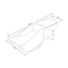 S03-17-GWH OCTOGON HIGHWAY ONE-PIECE SEAT 08-UP FL