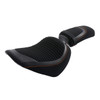 S08-11-BK TWO-PIECE 2-UP SEAT18-UP FXBB/FXBBS AND 20-UP FXST