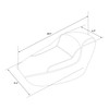 S09-13-BO SOLO SEAT 10-UP XL MODELS