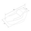 S09-15-BR SOLO SEAT 10-UP XL MODELS