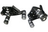 V-FACTOR BLACK BILLET FORWARD CONTROLS FOR BIG  TWIN 1936/1999