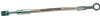 CLEAR COATED BRAIDED STAINLESS STEEL BRAKE HOSE FOR ALL MODELS
