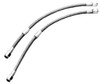 CLEAR COATED UNIVERSAL #3 BRAKE HOSES &amp; FITTINGS FOR ALL MODELS