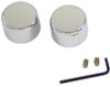 V-FACTOR AXLE NUT COVER KIT FOR BIG TWIN &amp; SPORTSTER