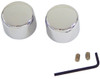 AXLE NUT COVER KITS FOR BIG TWIN &amp; SPORTSTER
