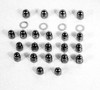 ROCKER ARM COVER &amp; SHAFT NUT KITS FOR SHOVELHEAD