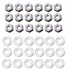 ROCKER ARM COVER HEX NUT KIT FOR SHOVELHEAD