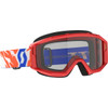 Scott #4030260004043 - Youth Primal Goggle - Red - Clear Works Lens